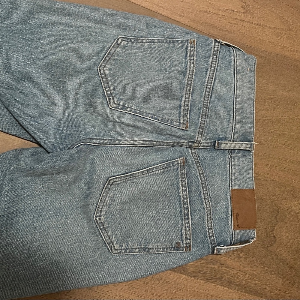 Madewell Light Blue Distressed Jeans - Picture 3 of 5
